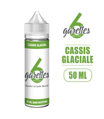 CASSIS GLACIAL 50 ml + Booster Menthol