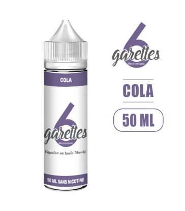 E liquide COLA 50ML 6Garettes