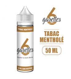 TABAC MENTHOLÉ 50 ml + Sels de Nicotine