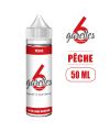 E-liquide PÊCHE 50ML 6Garettes