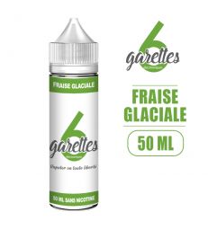 E-liquide FRAISE GLACIALE 50ML 6Garettes