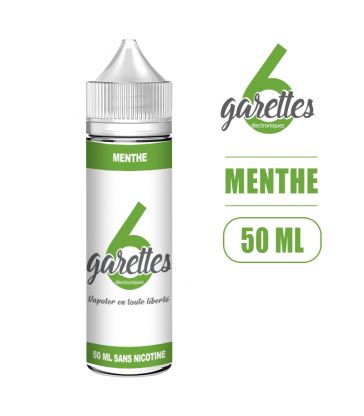 MENTHE 50 ml + Sels de Nicotine