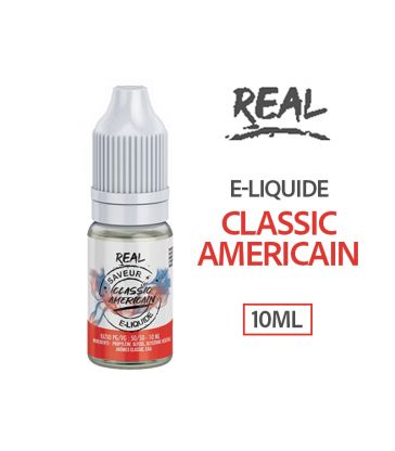 TABAC CLASSIC AMERICAIN E-liquide REAL 10ml