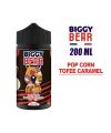 E-LIQUIDE BIGGY BEAR 200ml POP-CORN TOFFEE CARAMEL