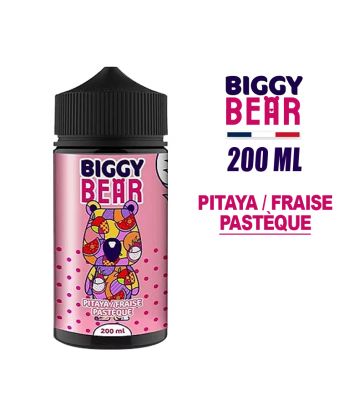 E-LIQUIDE BIGGY BEAR 200ml PITAYA, FRAISE, PASTÈQUE