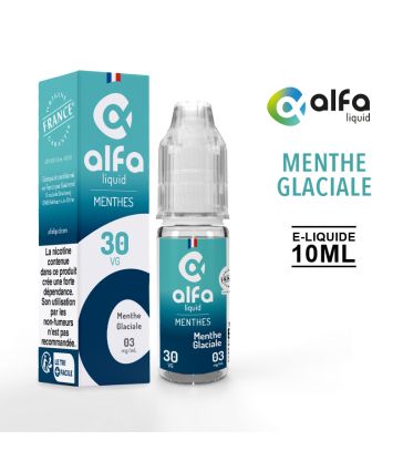 E-LIQUIDE MENTHE GLACIALE ALFALIQUID