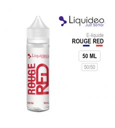 E-Liquide ROUGE RED Liquideo Framboise, Myrtille, Cassis, Anis