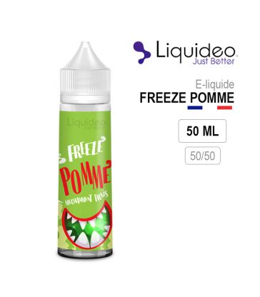 E-Liquide FREEZE POMME 50 ml Liquideo