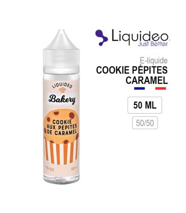 E-Liquide COOKIE CARAMEL BAKERY Liquideo