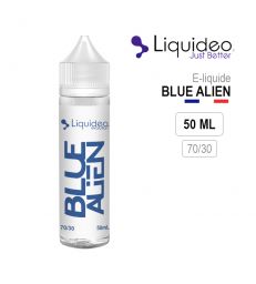 E-Liquide BLUE ALIEN Liquideo - Curaçao, Menthe, Framboise