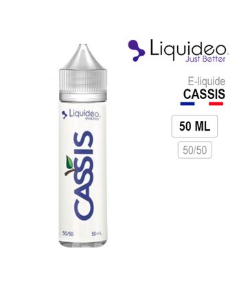 E Liquide CASSIS Liquideo 50ml