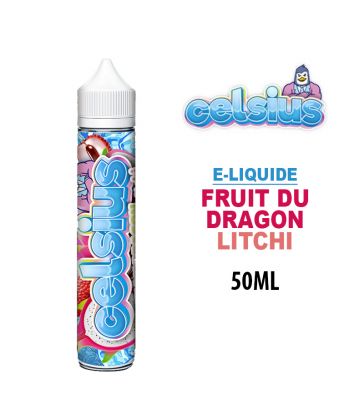 FRUIT DU DRAGON, LITCHI 50 ml E-liquide CELSIUS pas cher