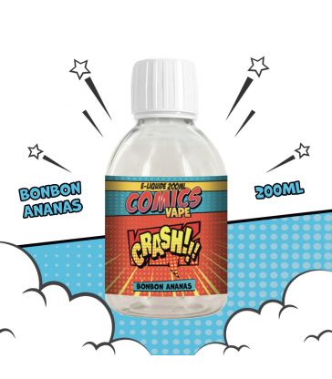 CRASH 200ml COMICS VAPE