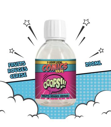 OOOPS 200ml COMICS VAPE