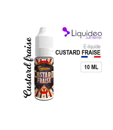 CUSTARD FRAISE 10 ml Liquideo